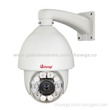 Waterproof 700TVL 27x Auto Motion Tracking PTZ Camera with 150m IR Distance